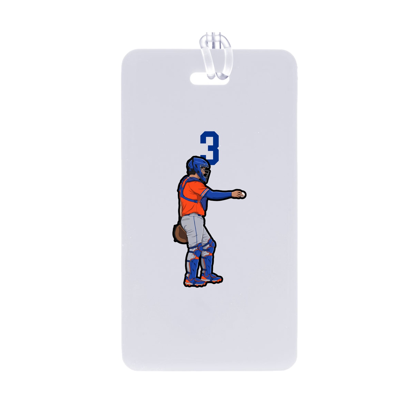 Bag Tag — Number Top in Classic
