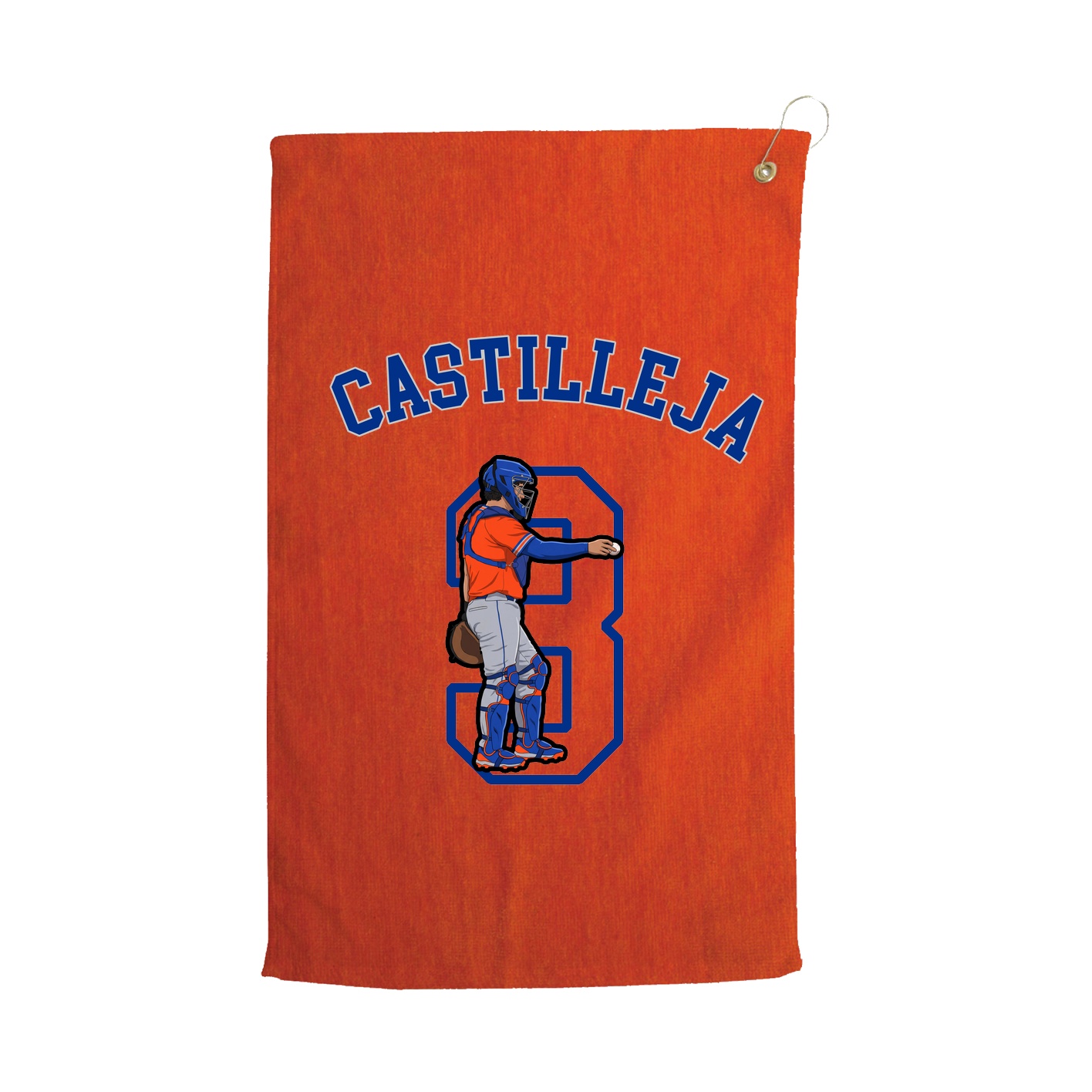 Golf Towel — Shirsey Arch in Orange