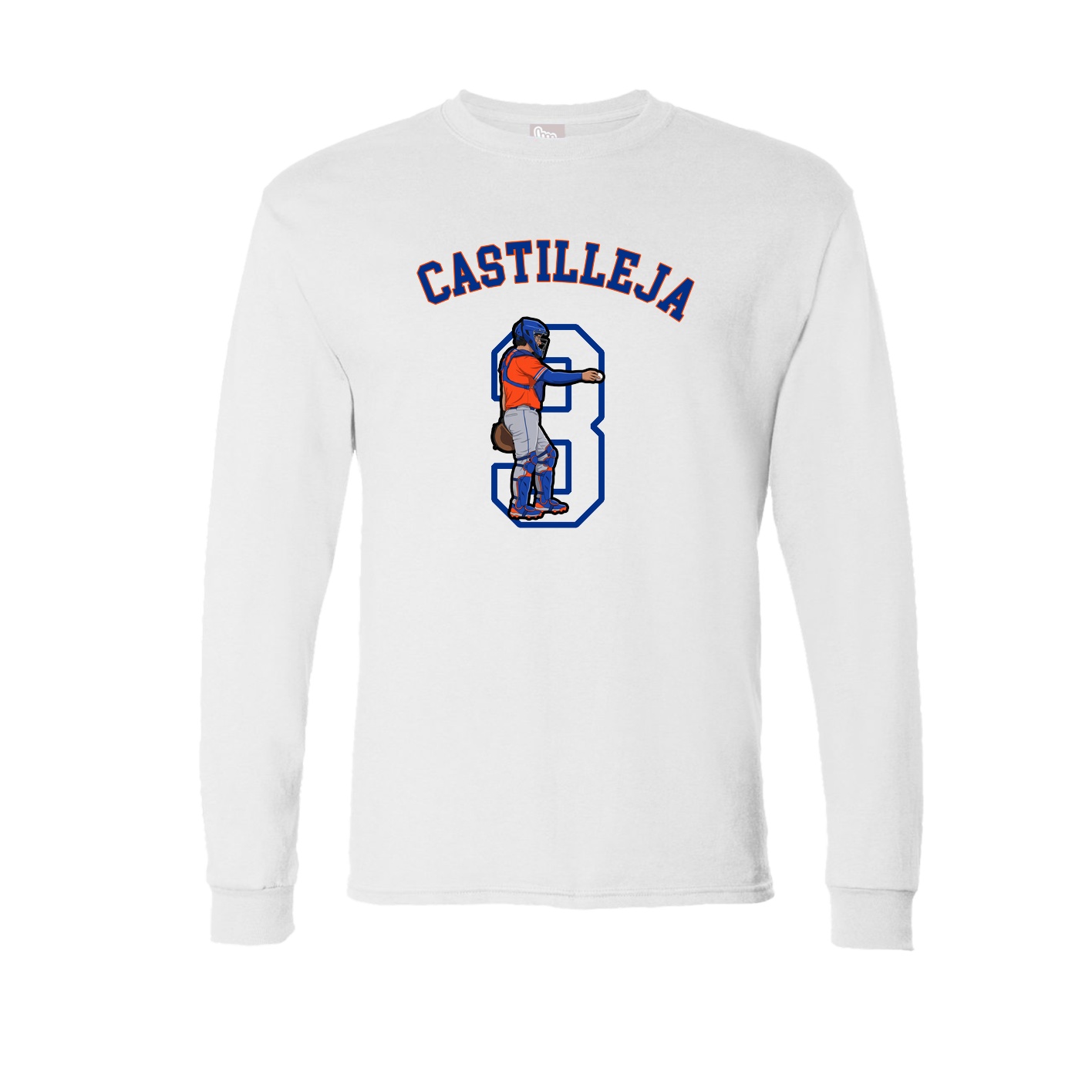 Long Sleeve Tee — Shirsey Arch in White