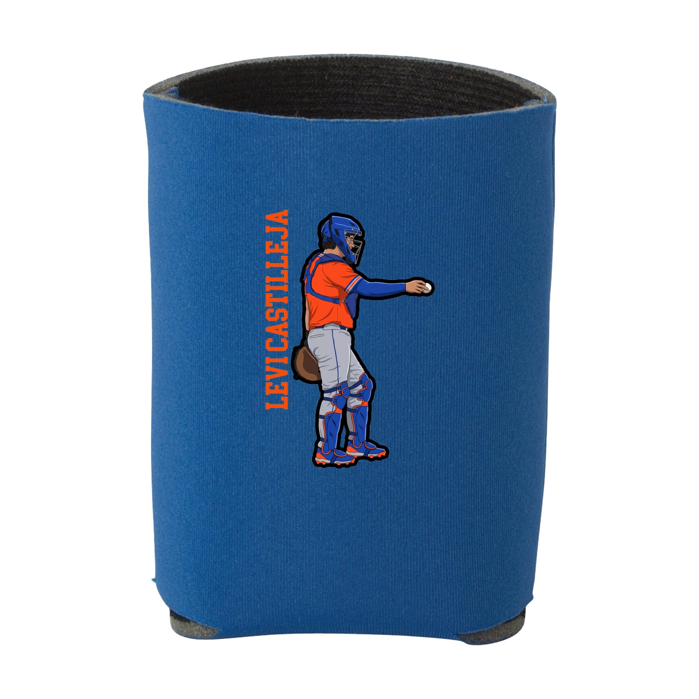 Can Holder — Name Vertical in Royal