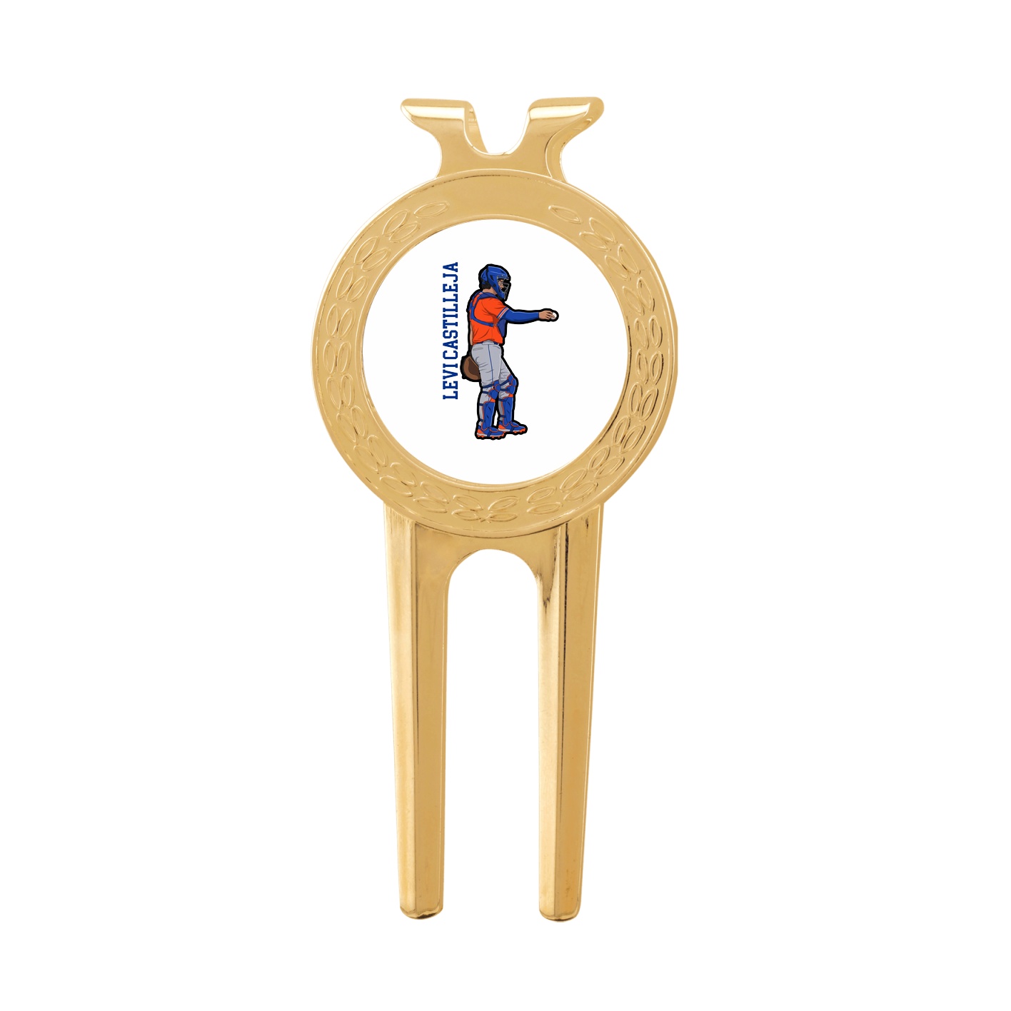 Divot Tool with Ball Marker — Name Vertical in Classic