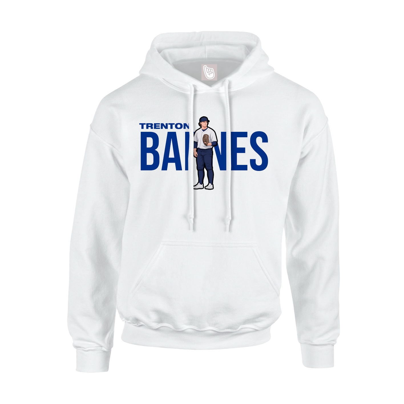 Hoodie — Player Name in White