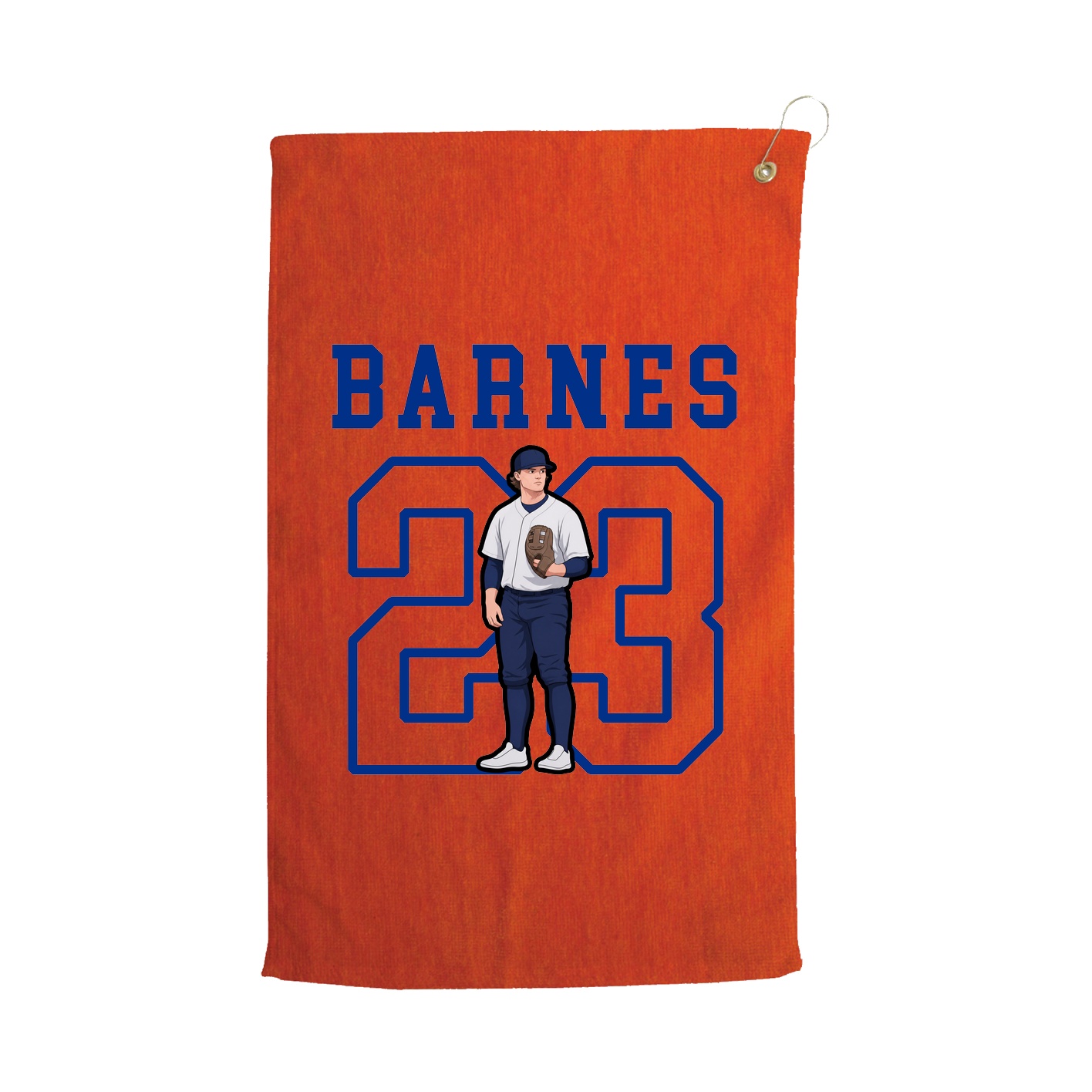 Golf Towel — Shirsey in Orange