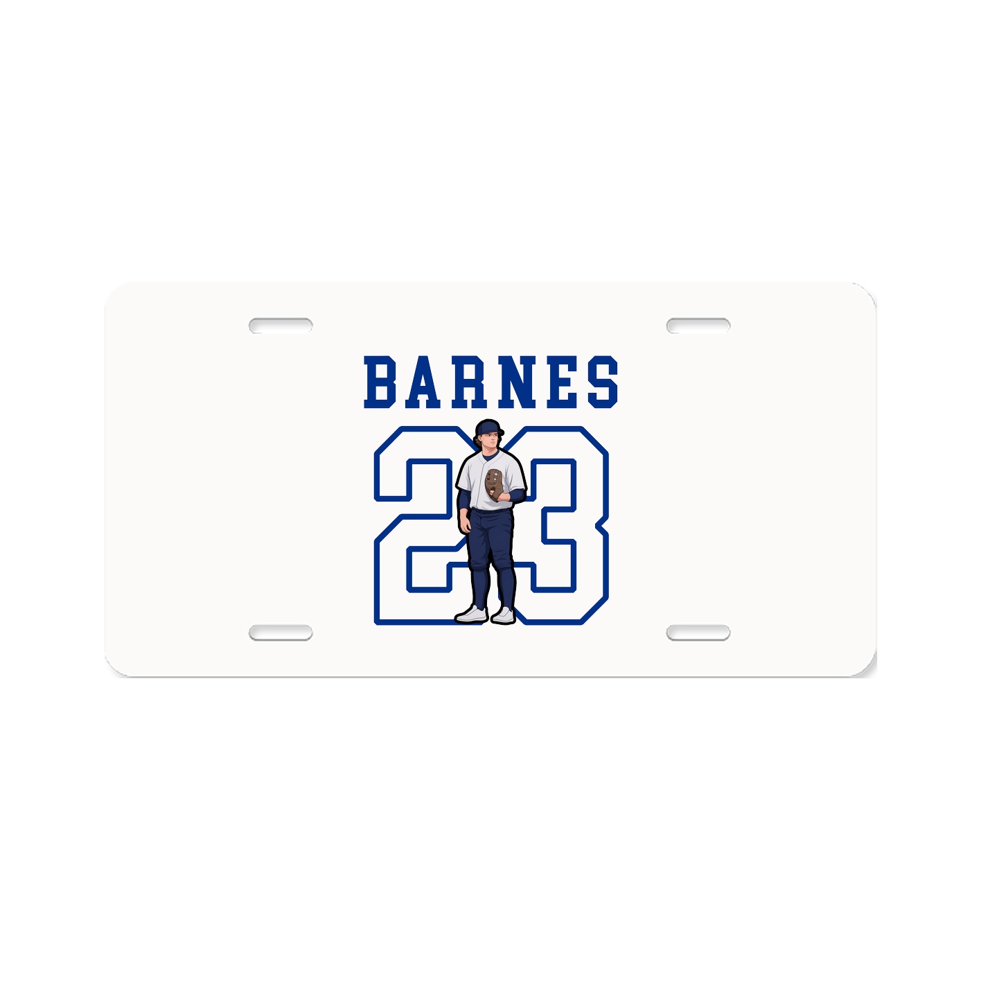 License Plate — Shirsey in Classic