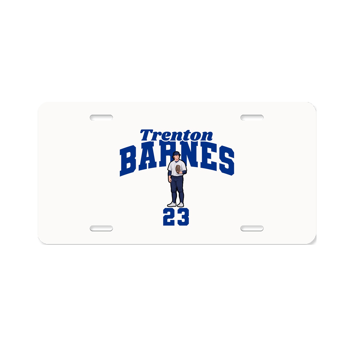 License Plate — Signature Arch in Classic