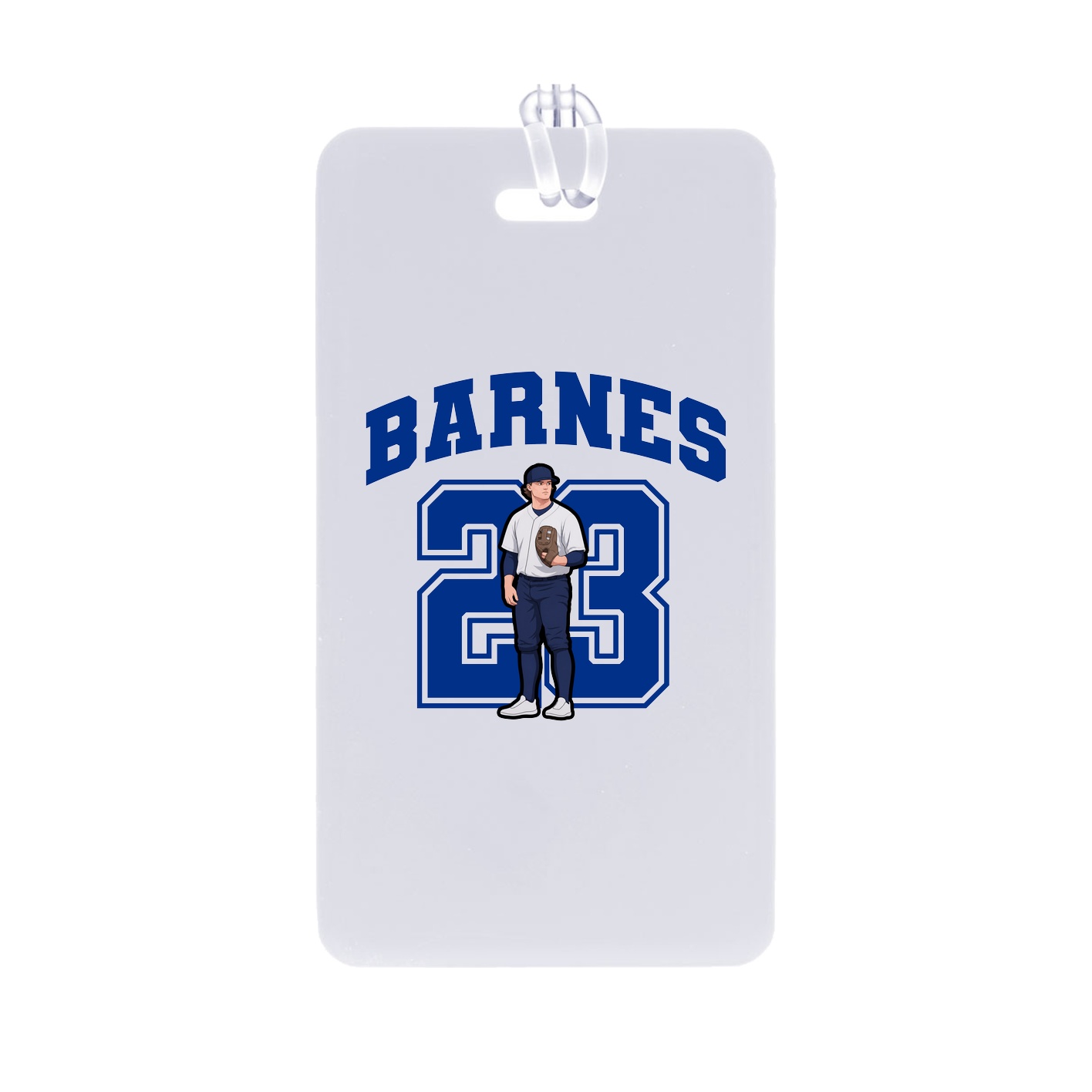 Bag Tag — Number in Classic
