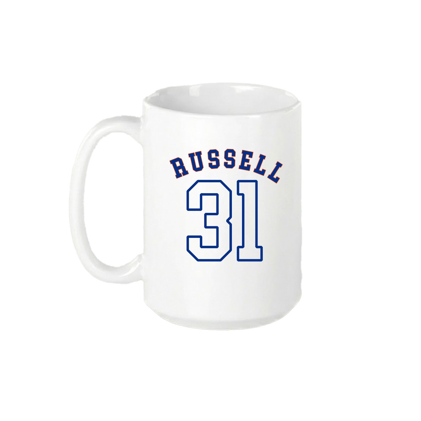 15oz Coffee Mug — Shirsey Arch in White