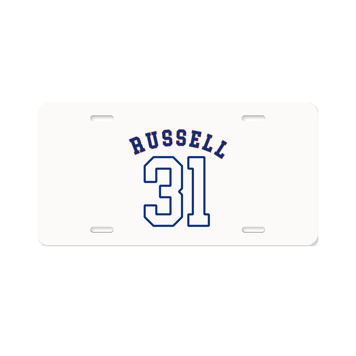 License Plate — Shirsey Arch in Classic