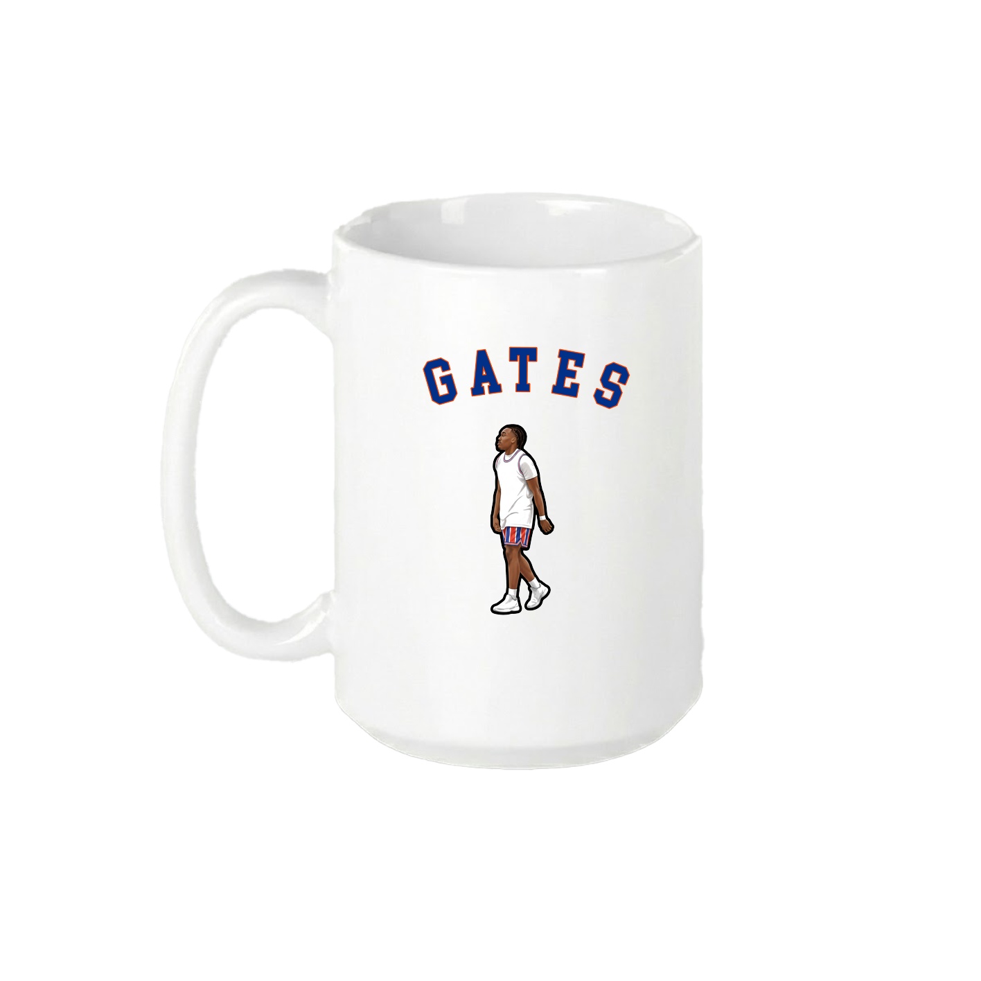 15oz Coffee Mug — Shirsey Arch in White