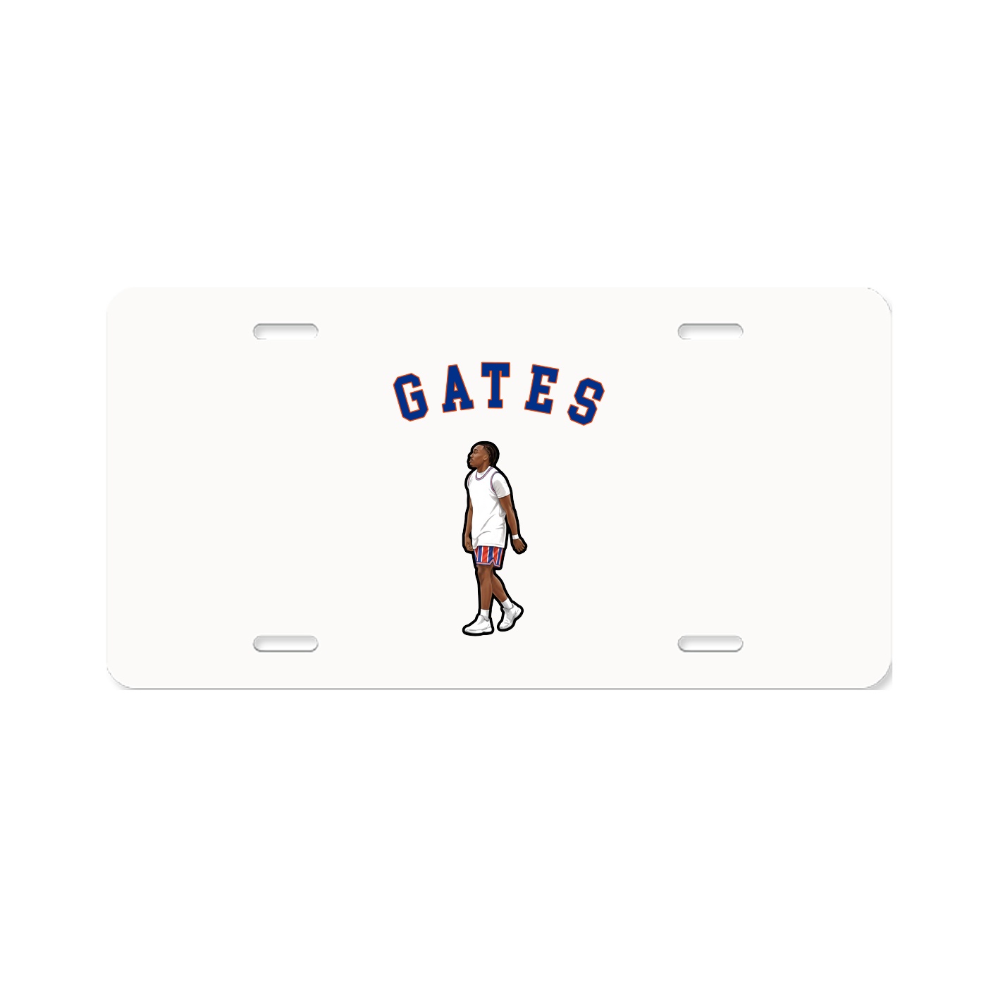License Plate — Shirsey Arch in Classic