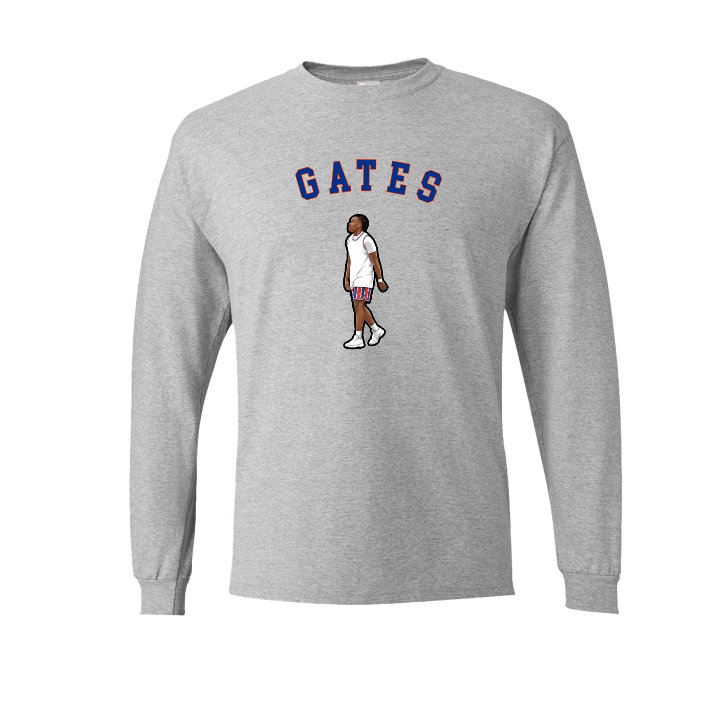 Long Sleeve Tee — Shirsey Arch in Grey