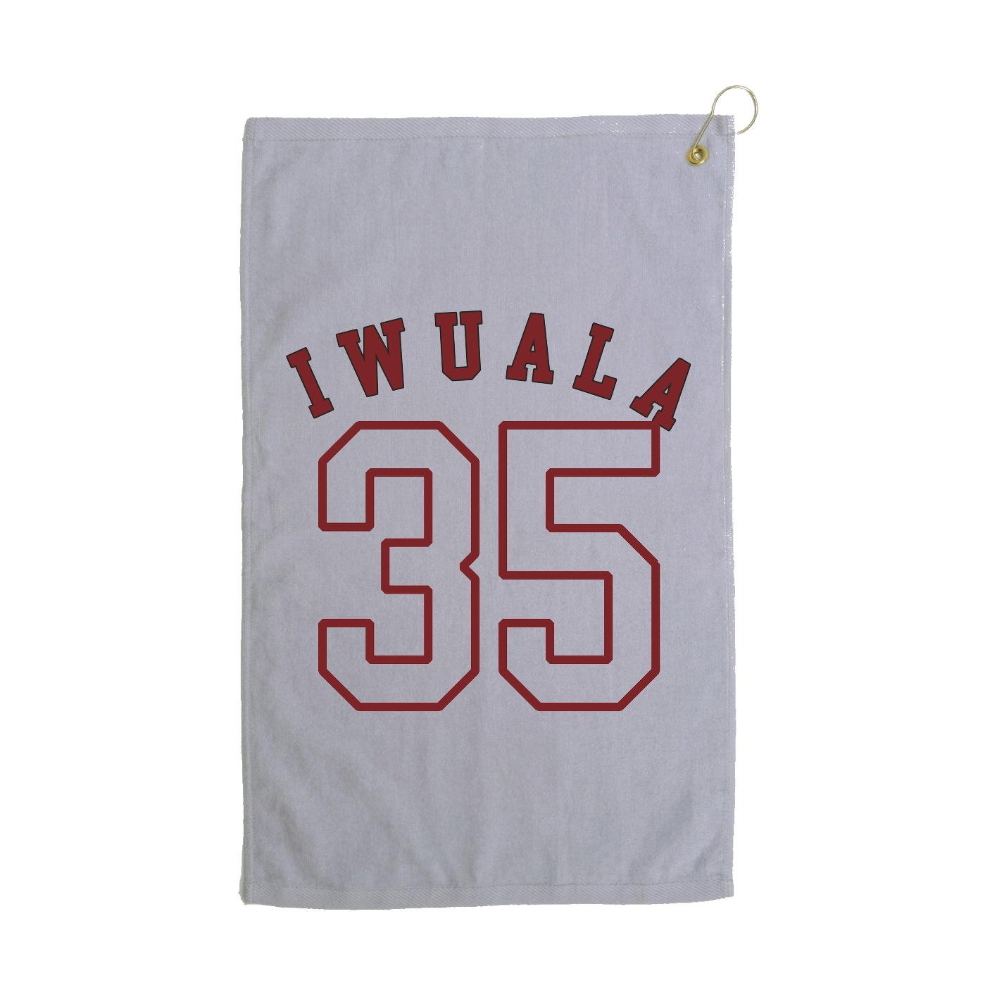 Golf Towel — Shirsey Arch in Grey