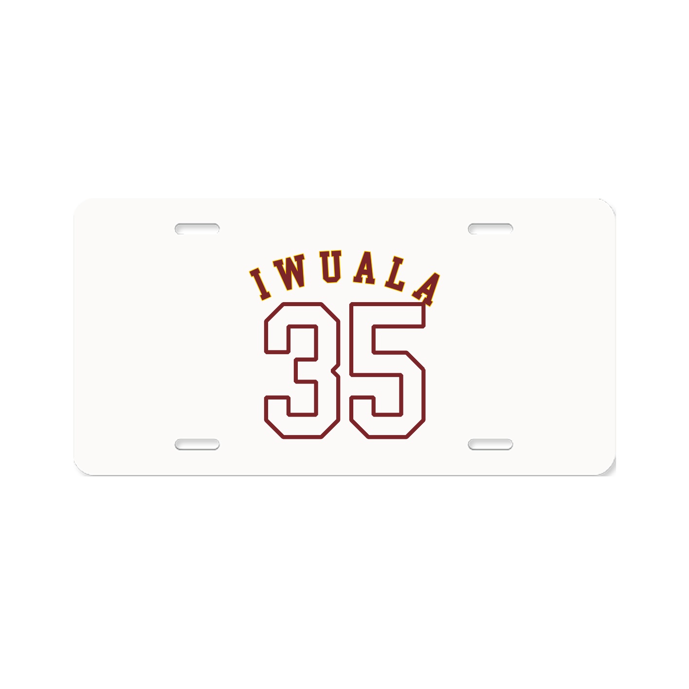 License Plate — Shirsey Arch in Classic