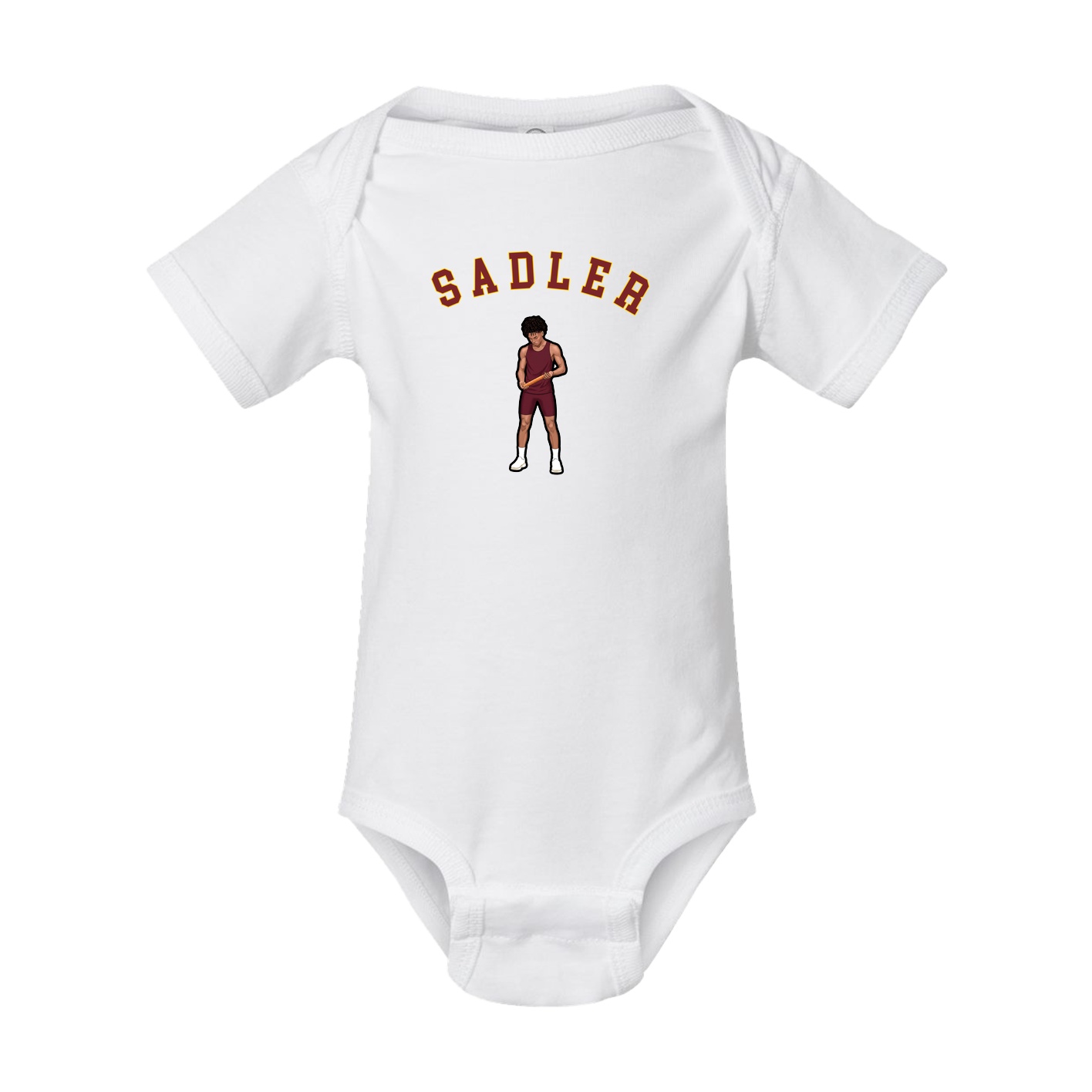 Baby Onesie — Shirsey Arch in White