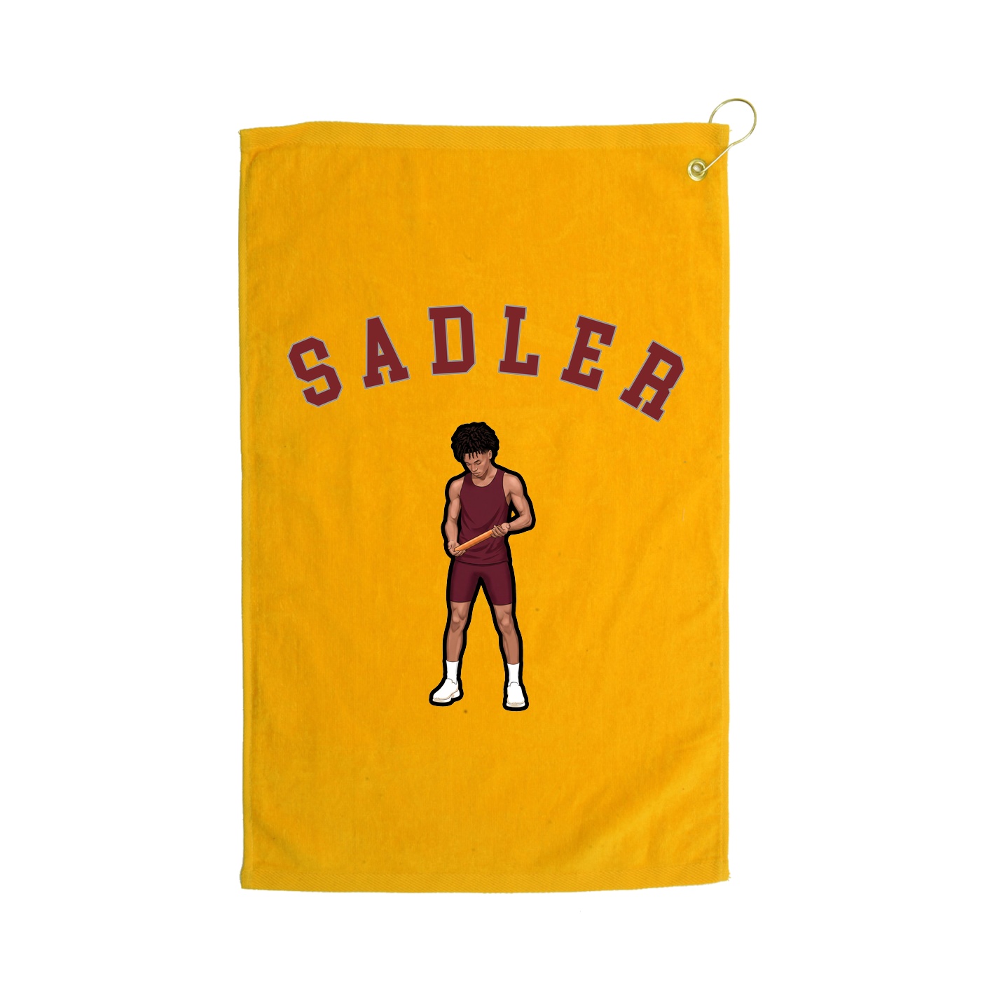 Golf Towel — Shirsey Arch in Gold
