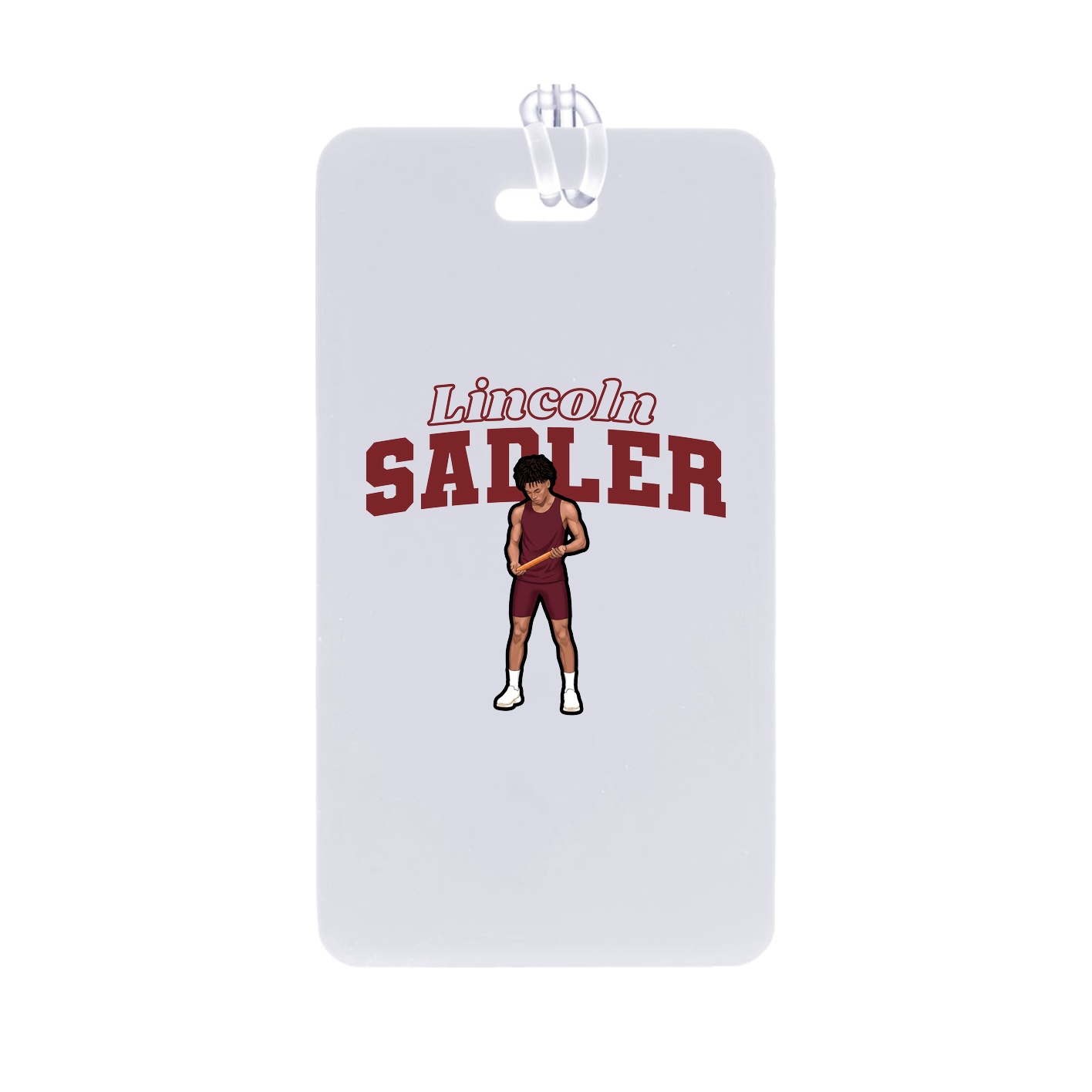 Bag Tag — Name Arch in Classic