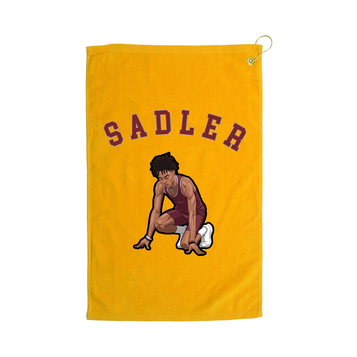 Golf Towel — Shirsey Arch in Gold
