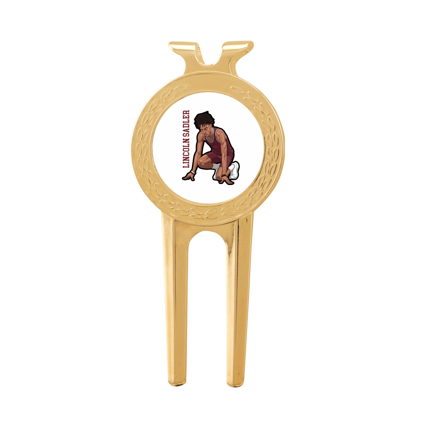 Divot Tool with Ball Marker — Name Vertical in Classic