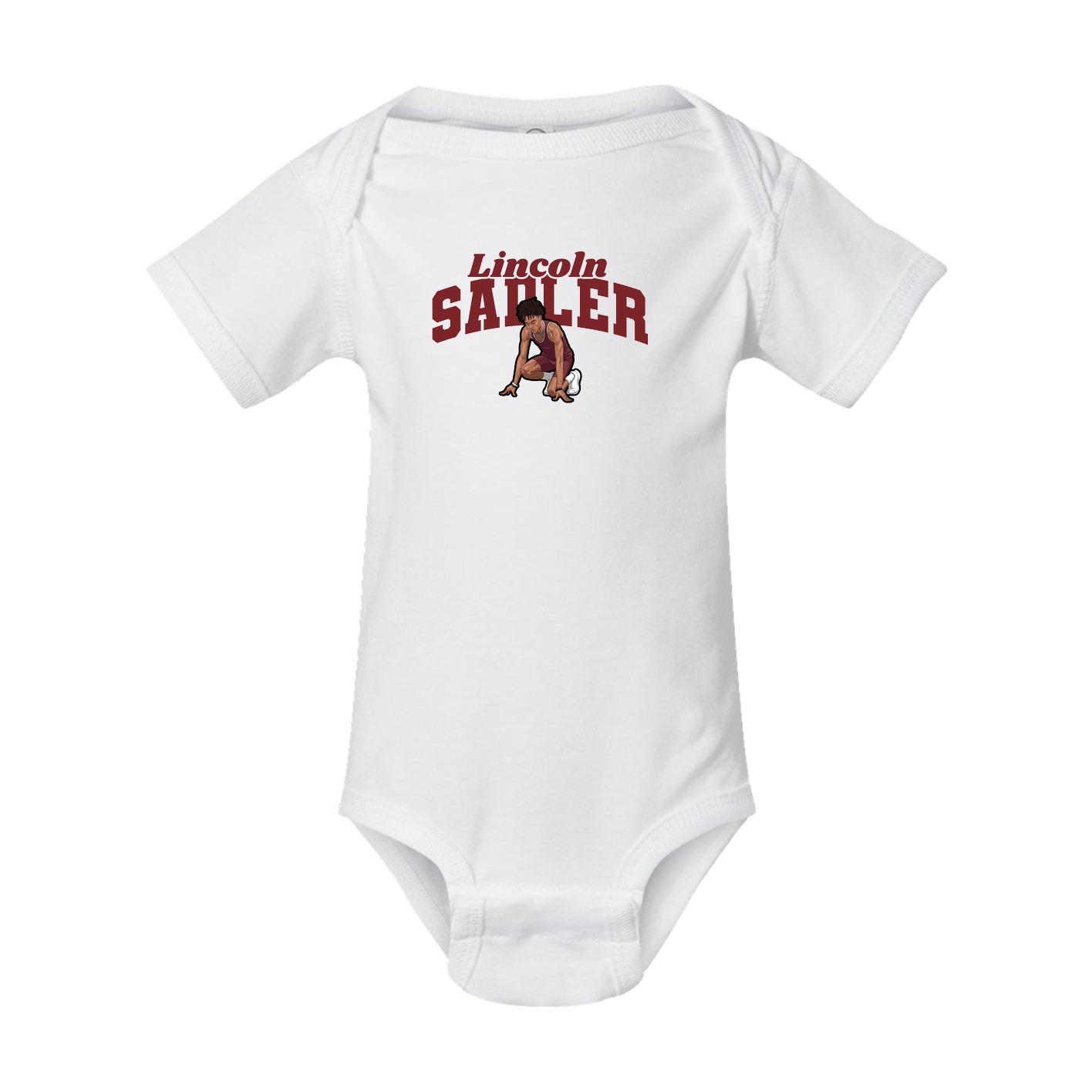 Baby Onesie — Signature Arch in White