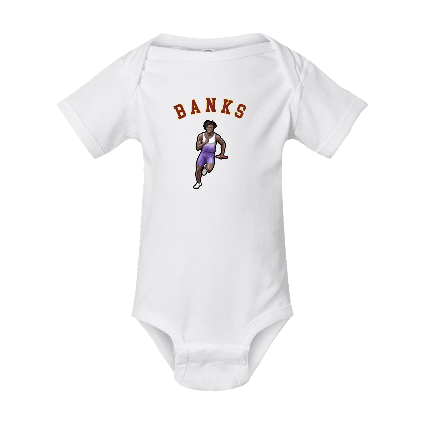 Baby Onesie — Shirsey Arch in White