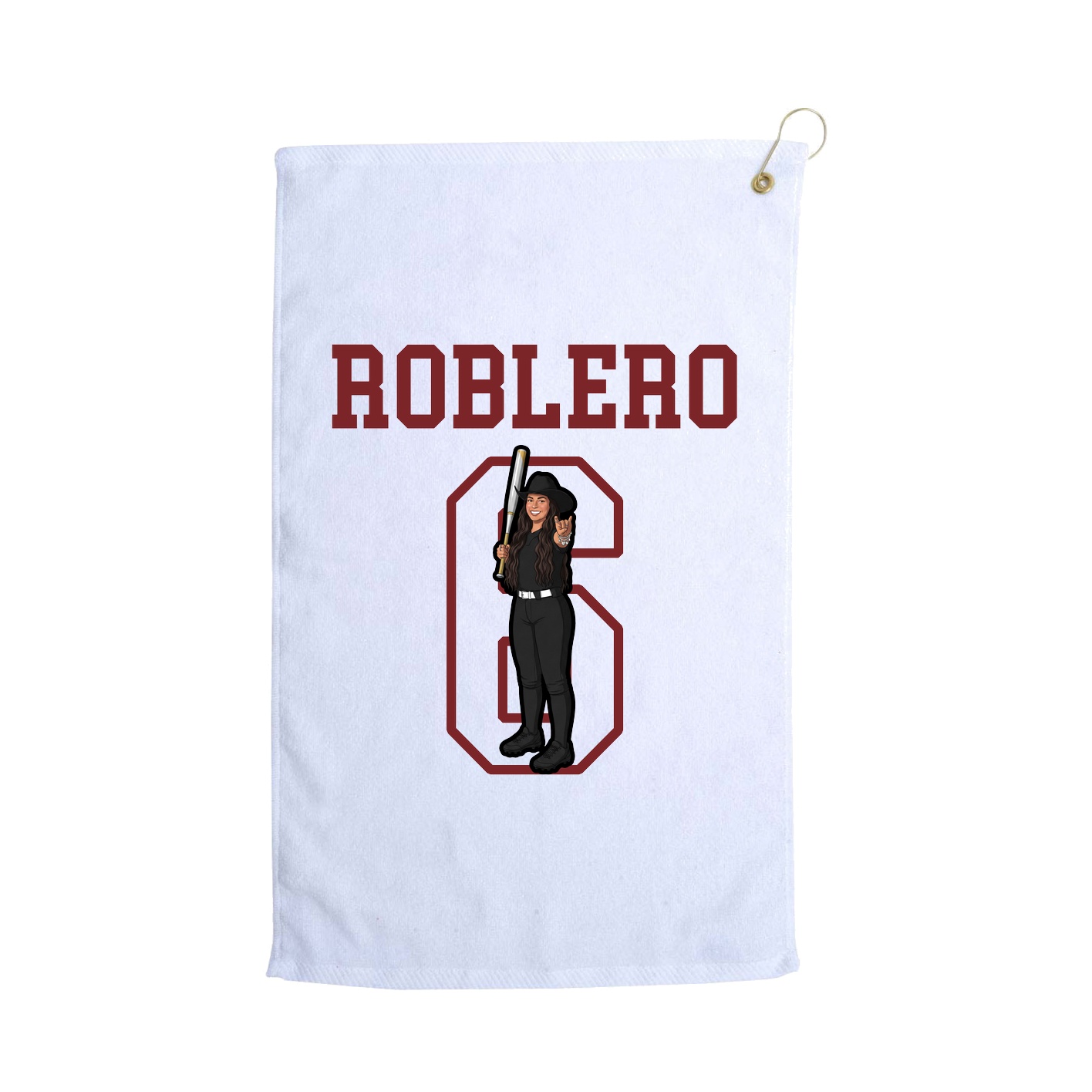 Golf Towel — Shirsey in White