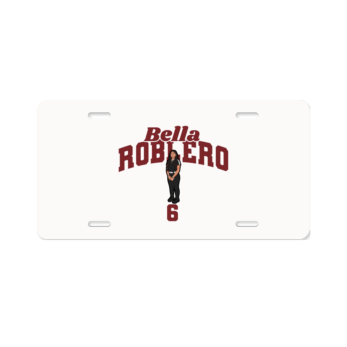 License Plate — Signature Arch in Classic