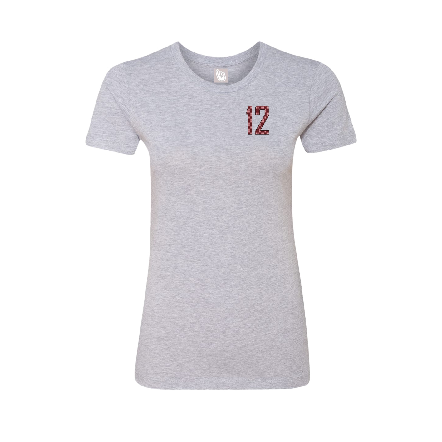 Womens Tee — Front Shirsy in Grey