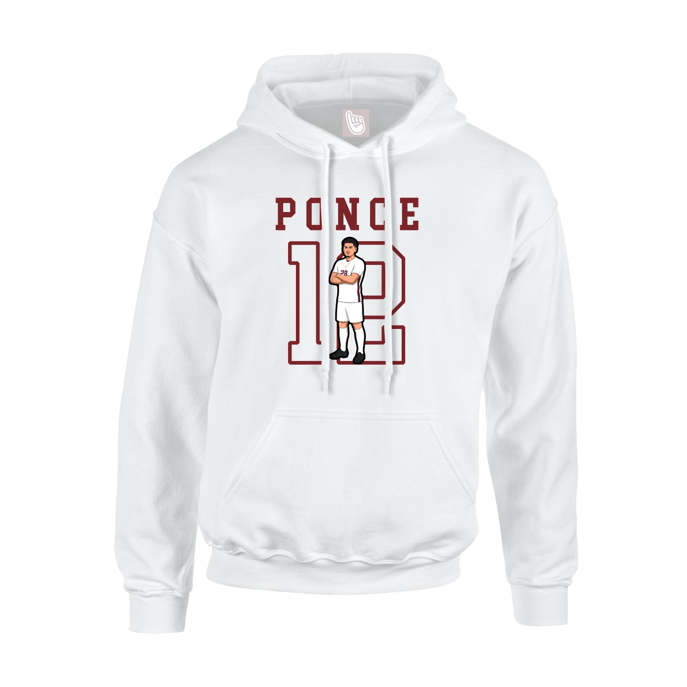 Youth Hoodie — Shirsey in White