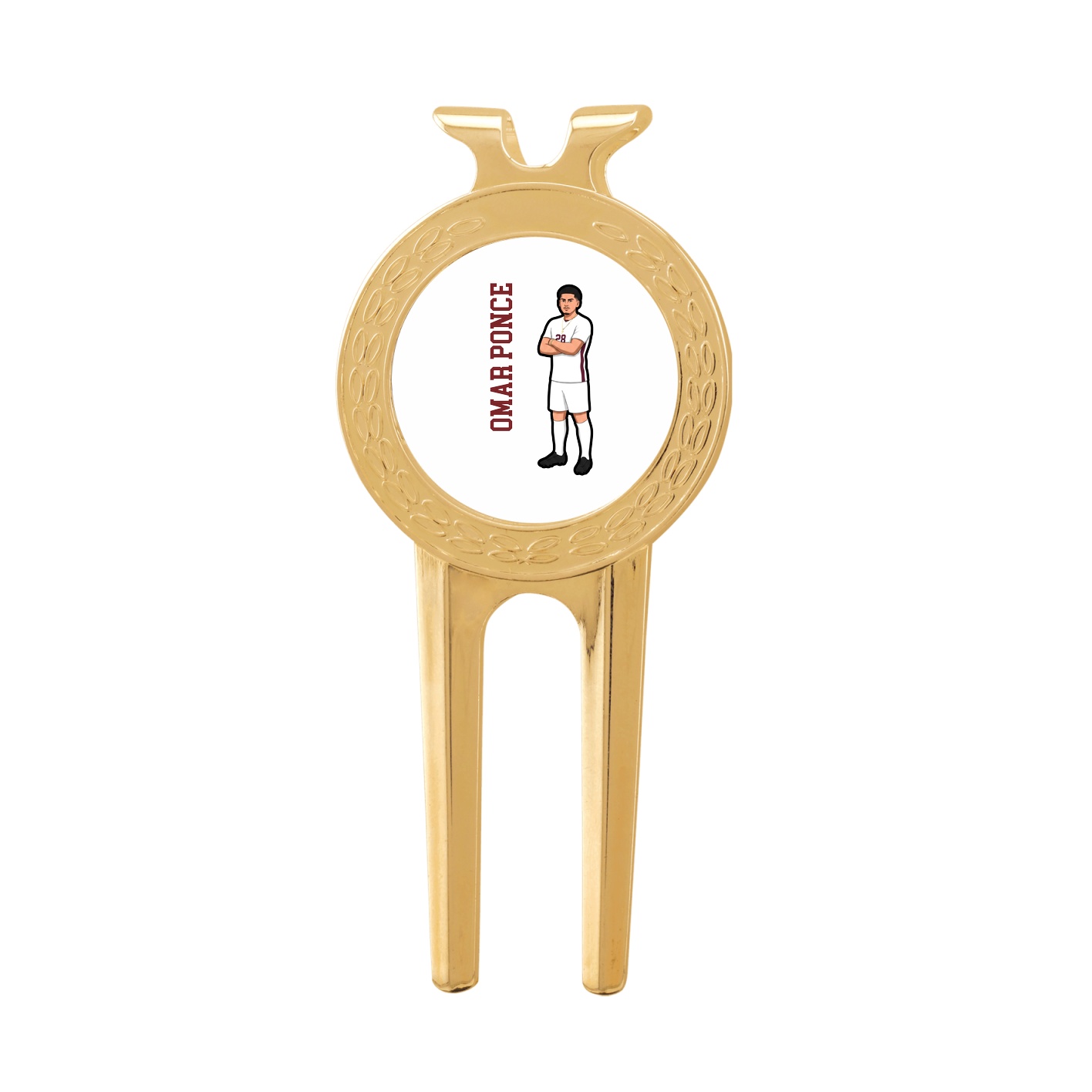 Divot Tool with Ball Marker — Name Vertical in Classic