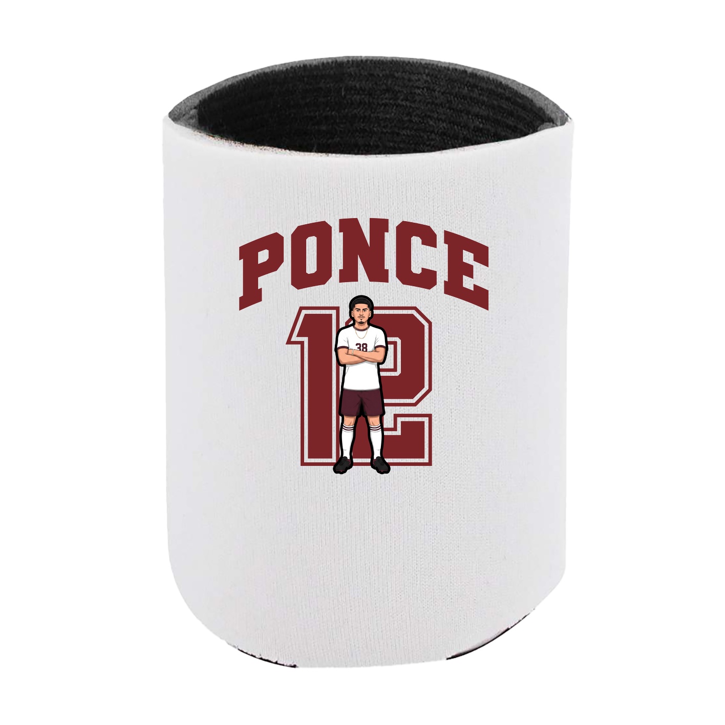 Can Holder — Number in White