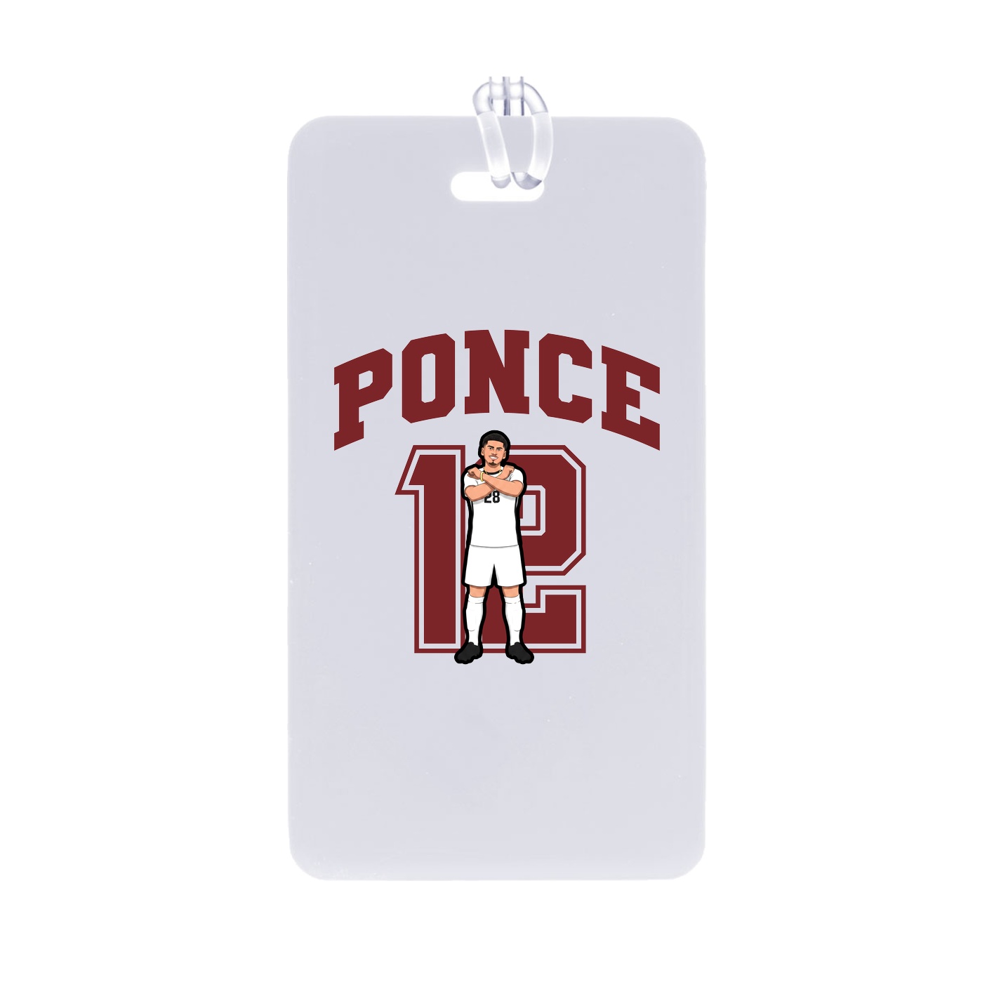 Bag Tag — Number in Classic