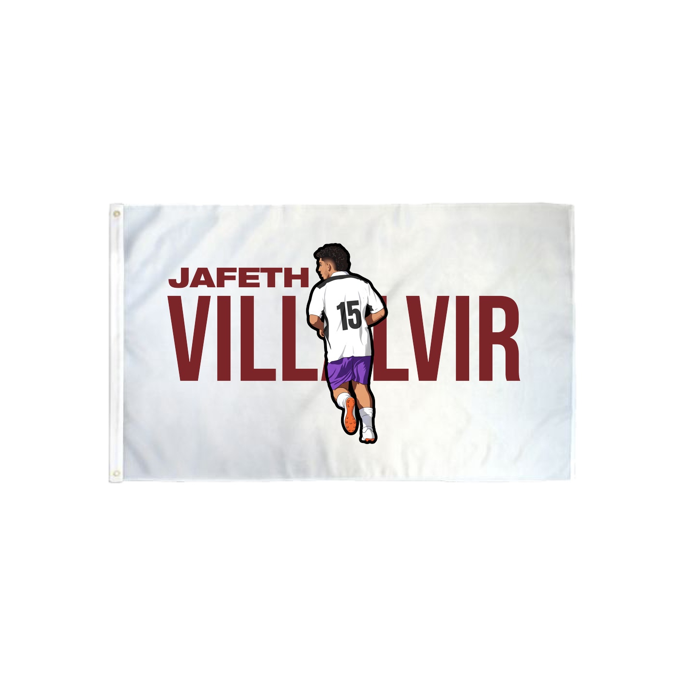 3x5 Flag — Player Name in Classic