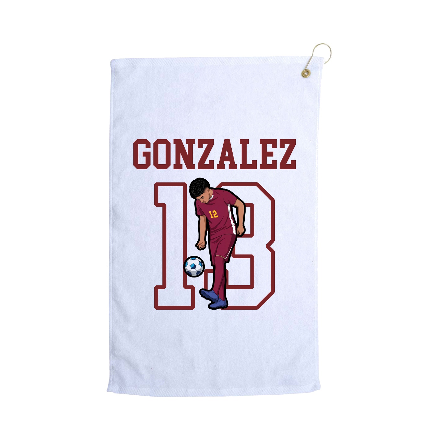 Golf Towel — Shirsey in White