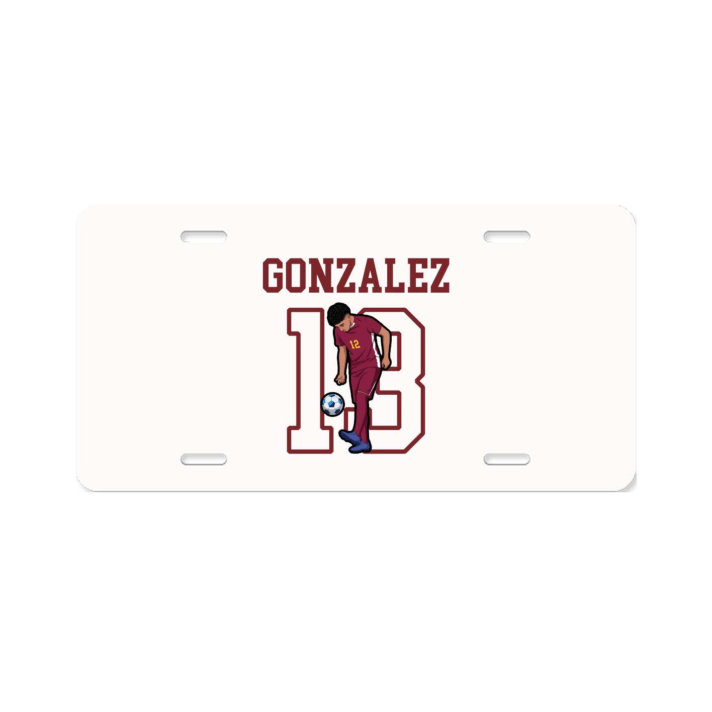 License Plate — Shirsey in Classic