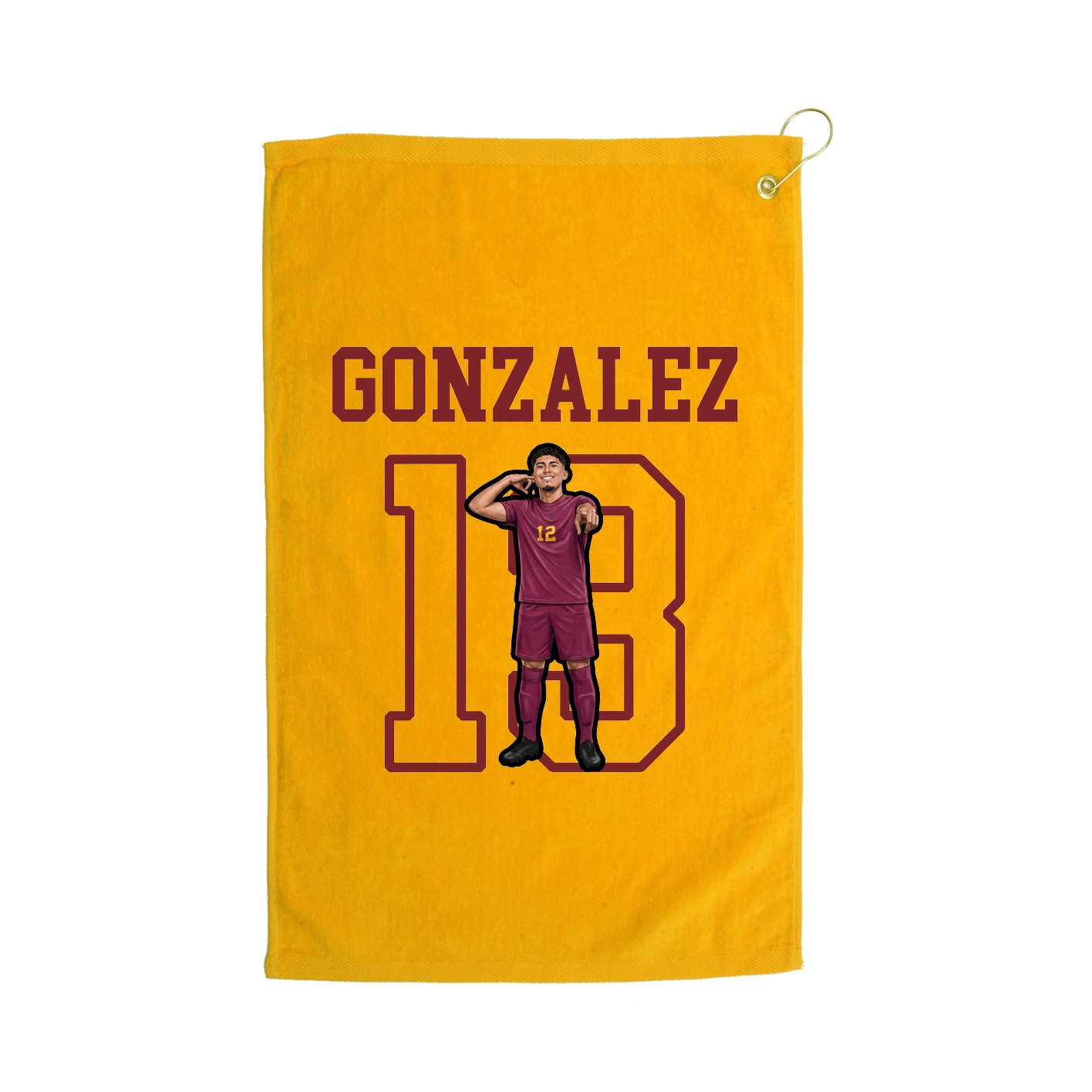 Golf Towel — Shirsey in Gold