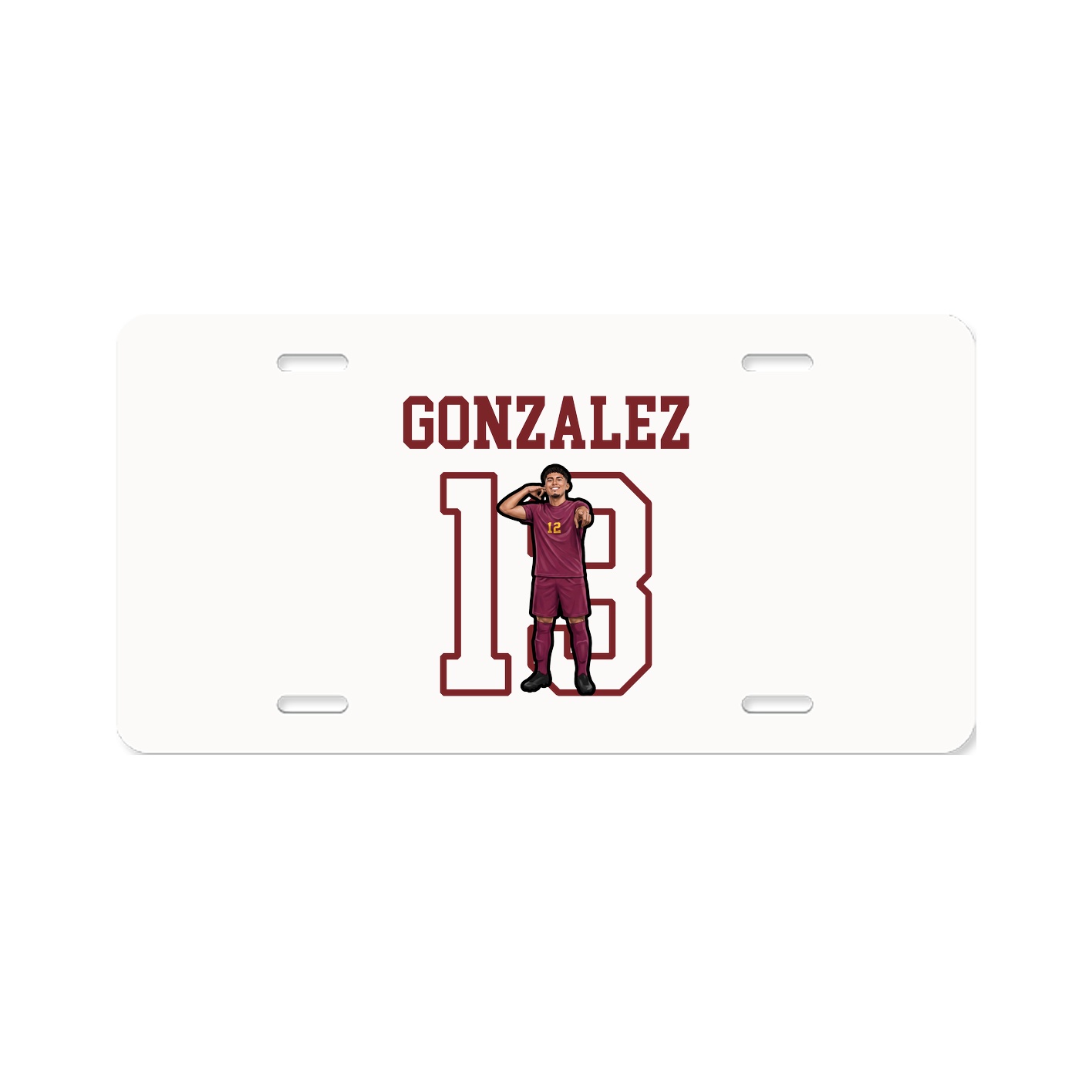 License Plate — Shirsey in Classic