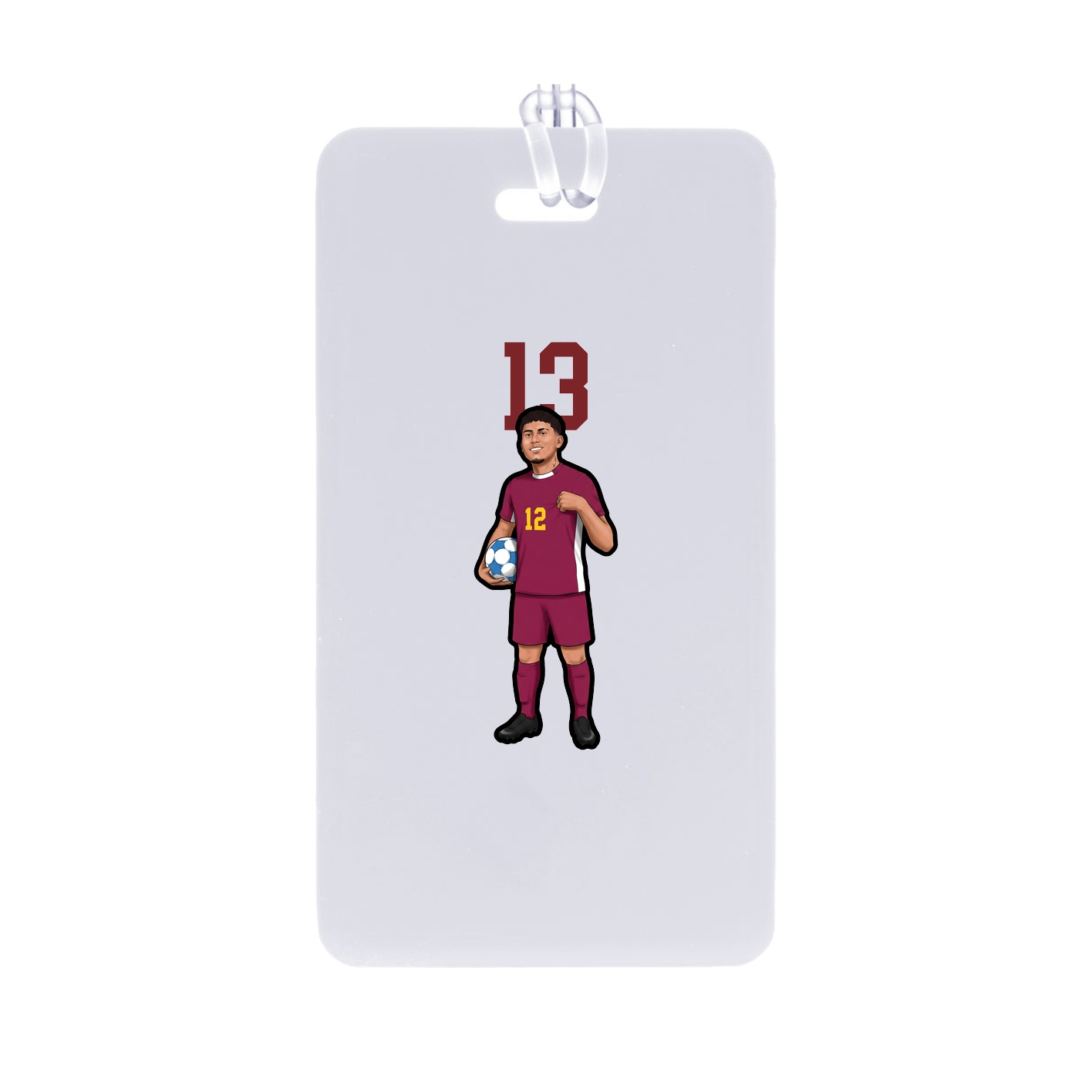Bag Tag — Number Top in Classic