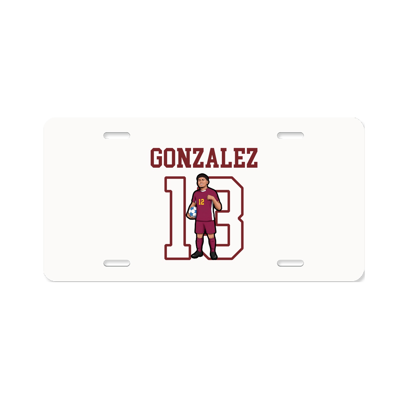 License Plate — Shirsey in Classic