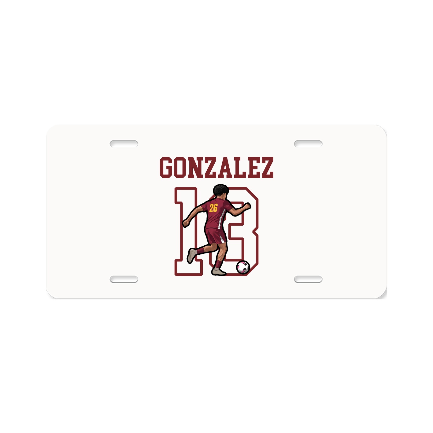 License Plate — Shirsey in Classic