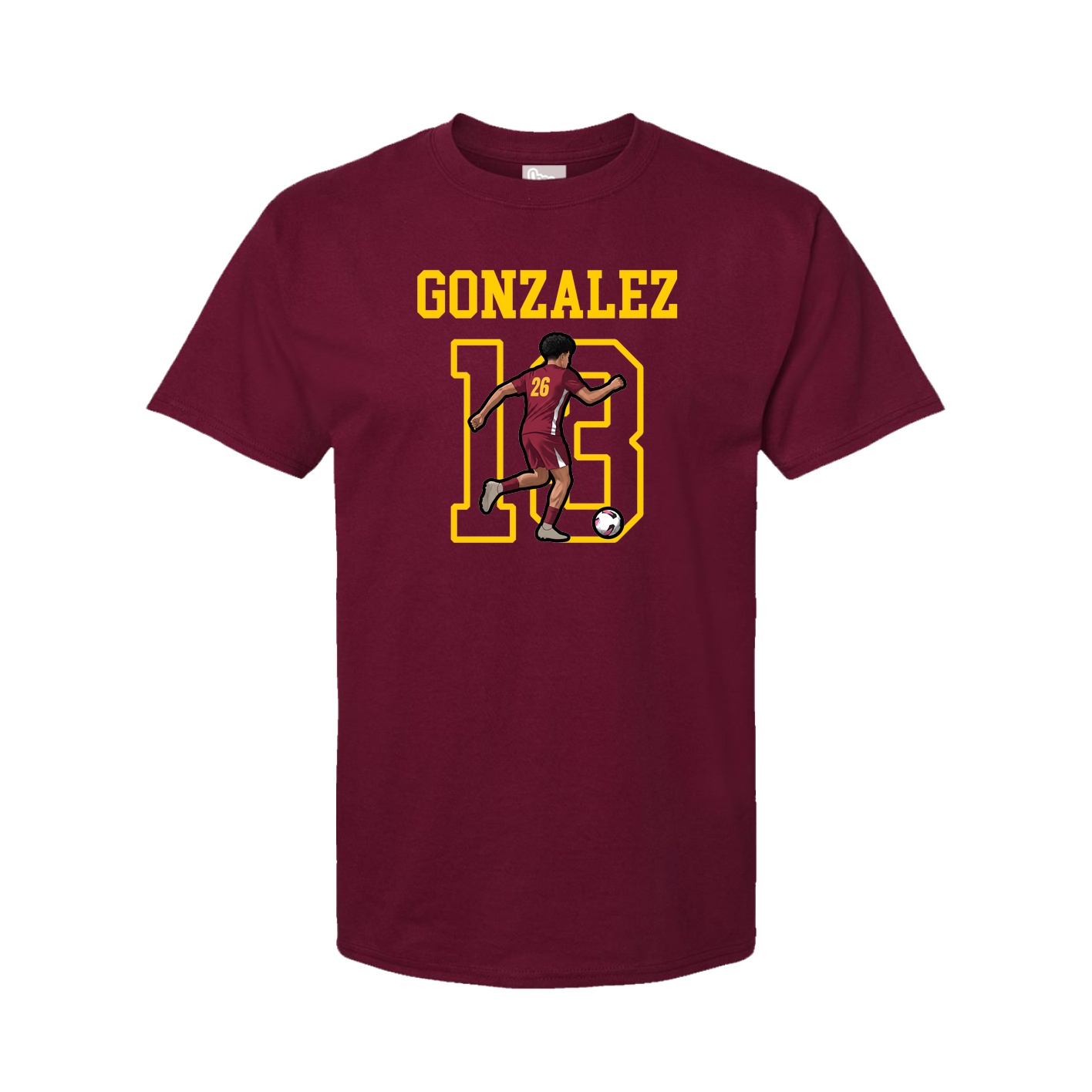 Youth Tee — Shirsey in Cardinal