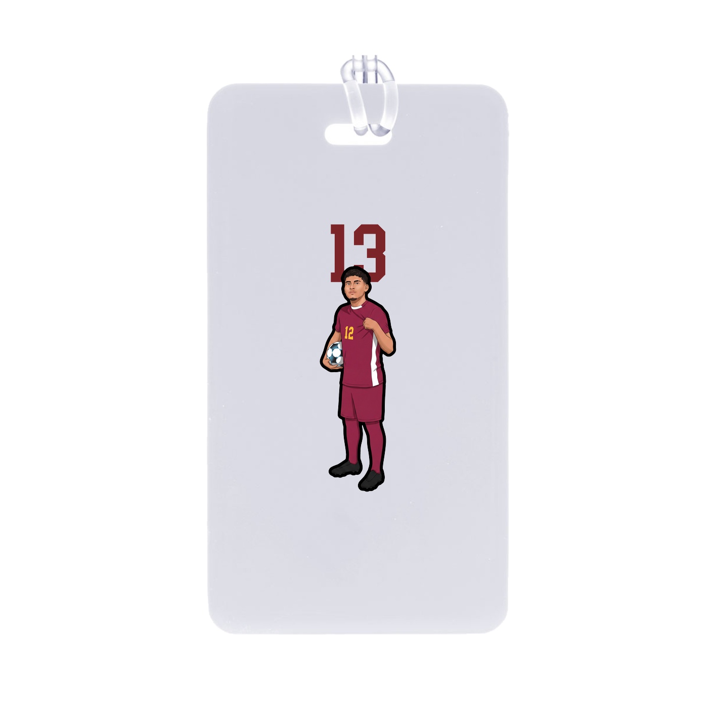 Bag Tag — Number Top in Classic
