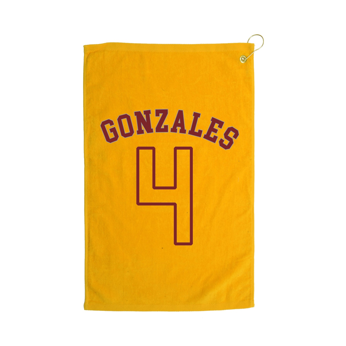 Golf Towel — Shirsey Arch in Gold