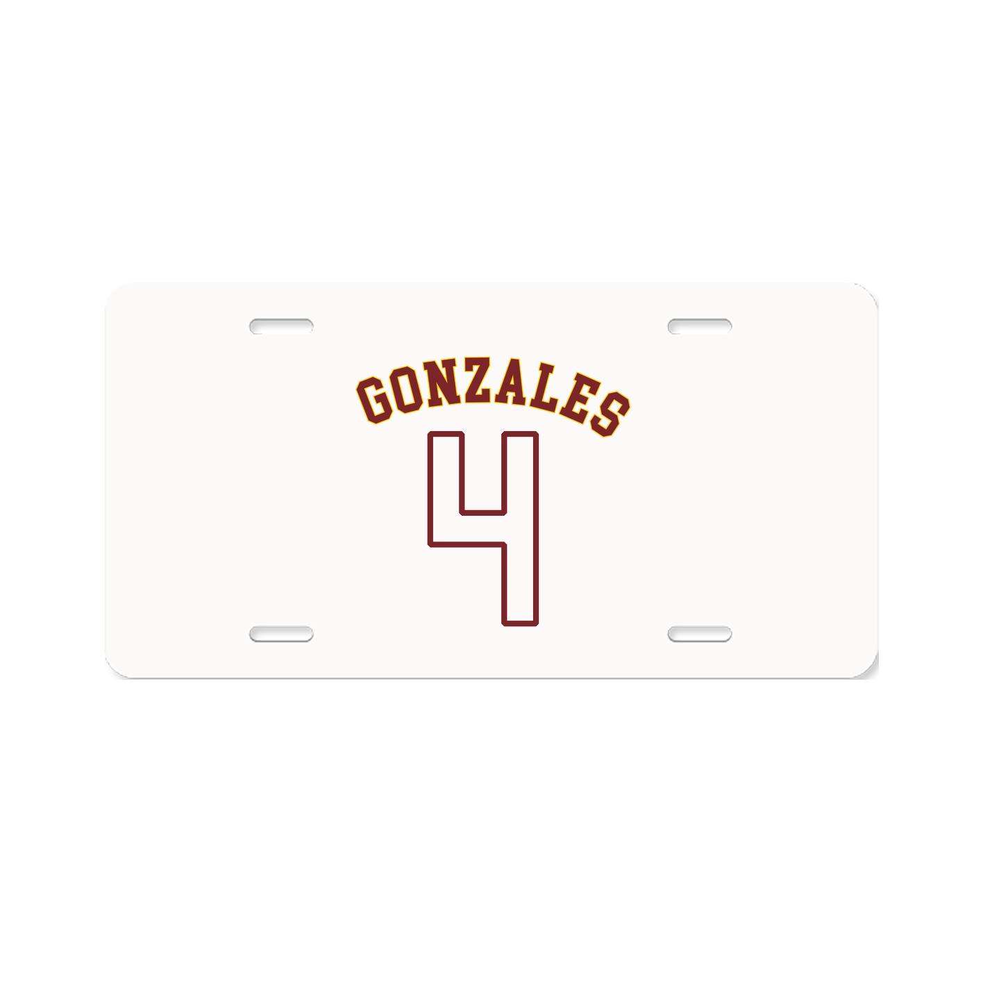 License Plate — Shirsey Arch in Classic