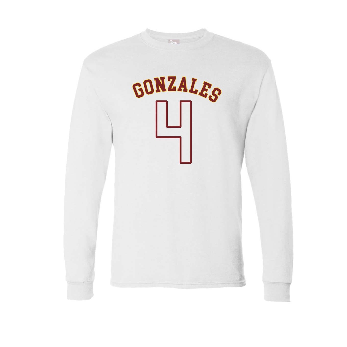 Long Sleeve Tee — Shirsey Arch in White