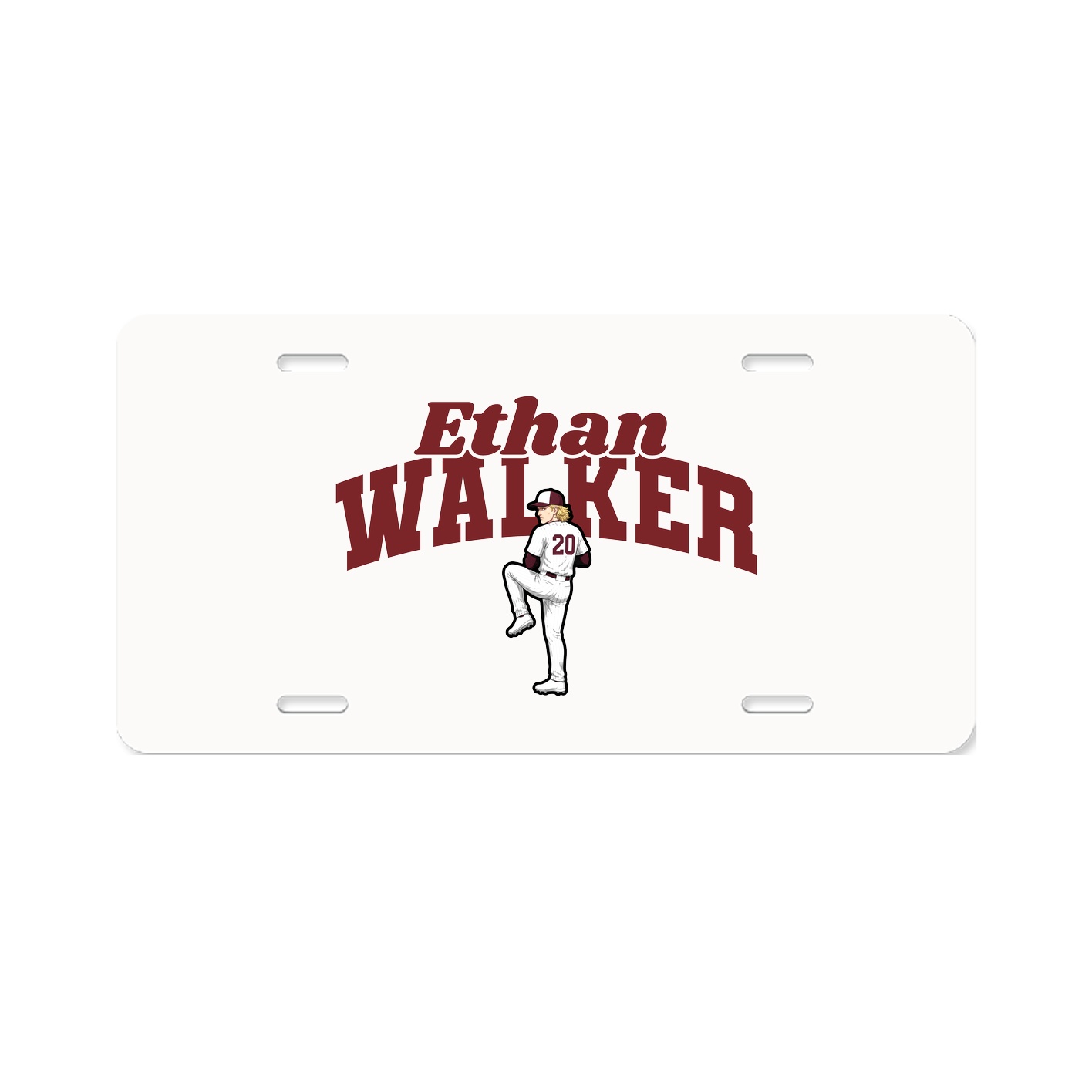 License Plate — Signature Arch in Classic