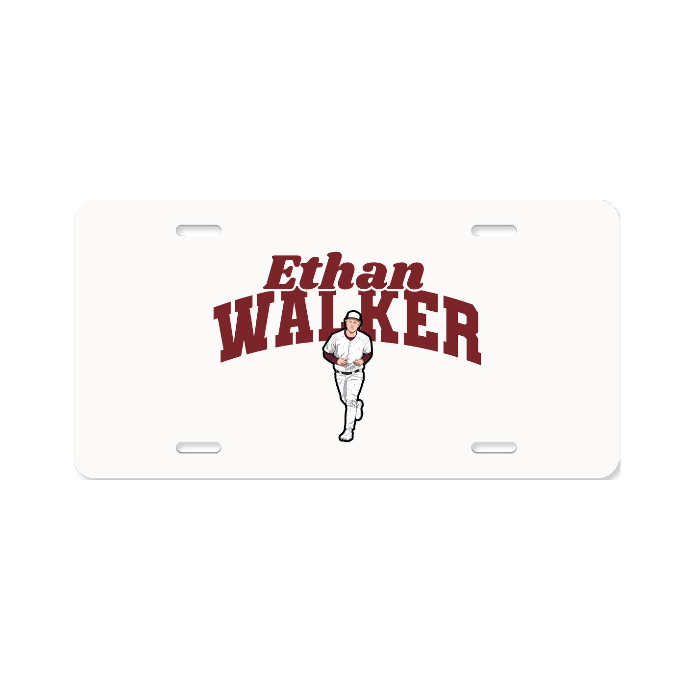 License Plate — Signature Arch in Classic