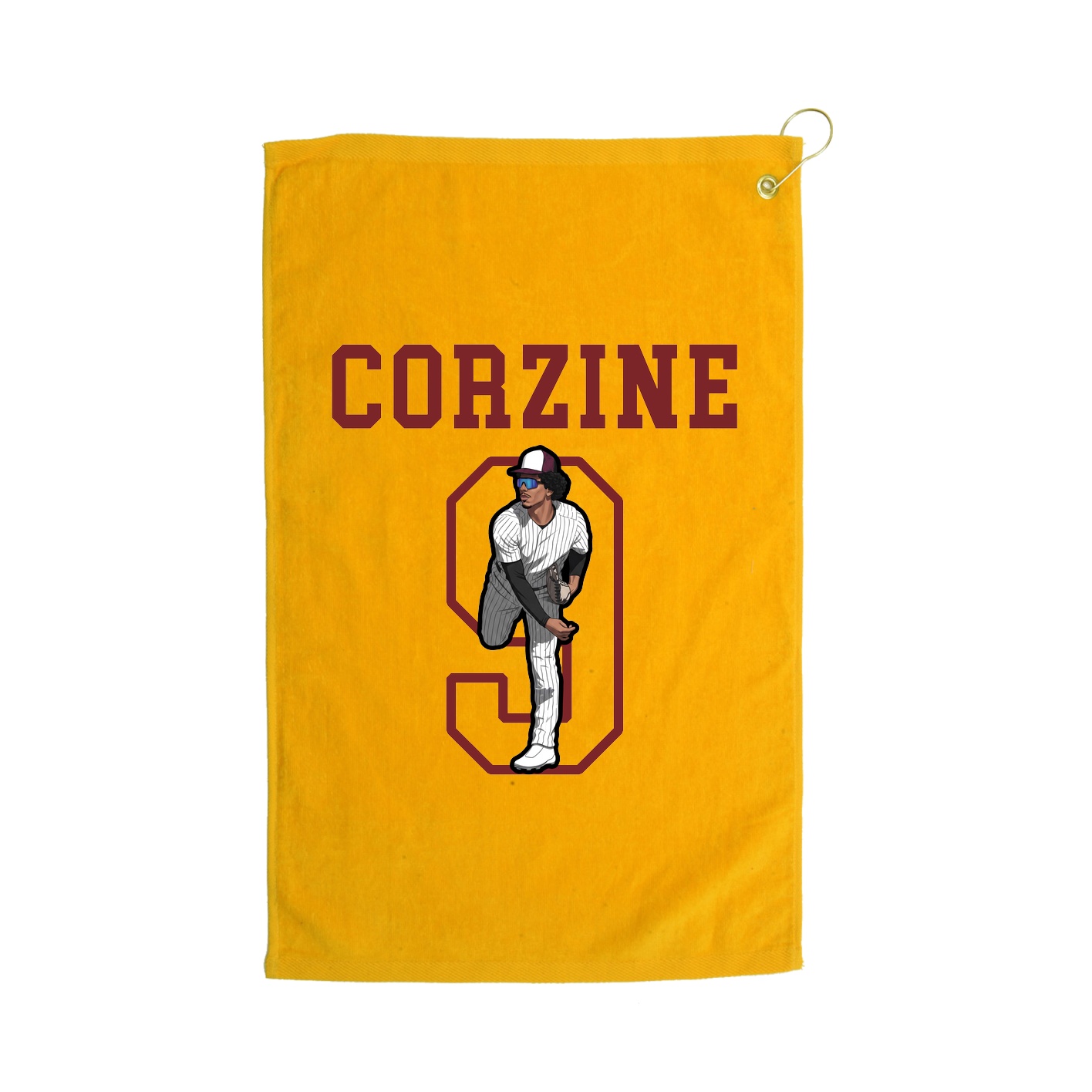 Golf Towel — Shirsey in Gold