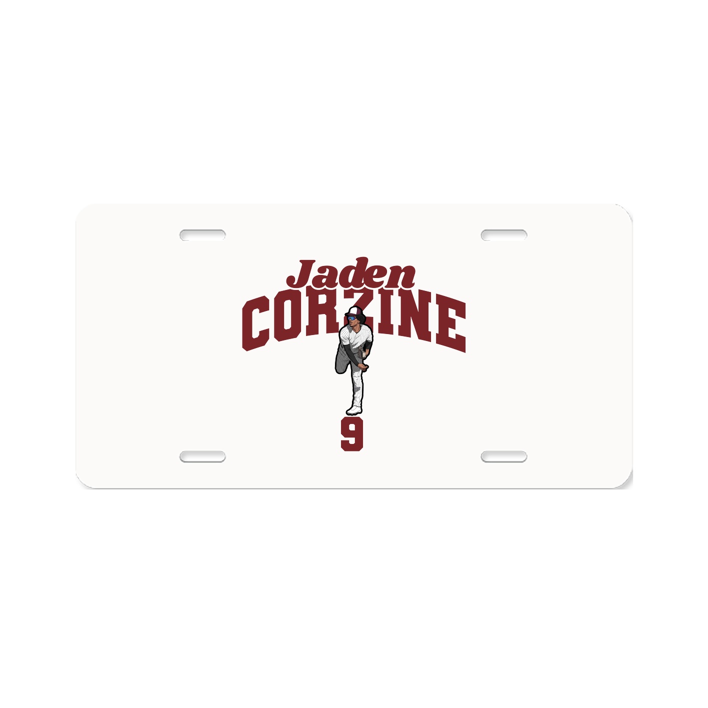 License Plate — Signature Arch in Classic