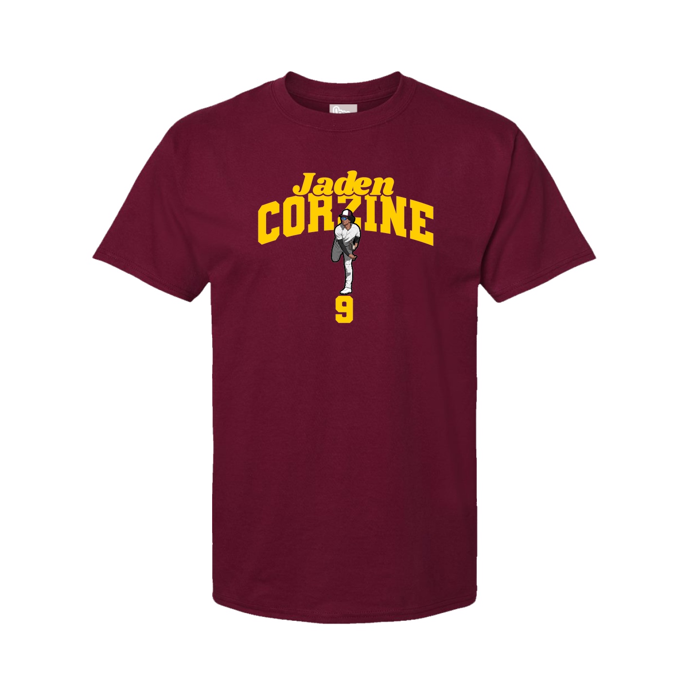 Youth Tee — Signature Arch in Cardinal
