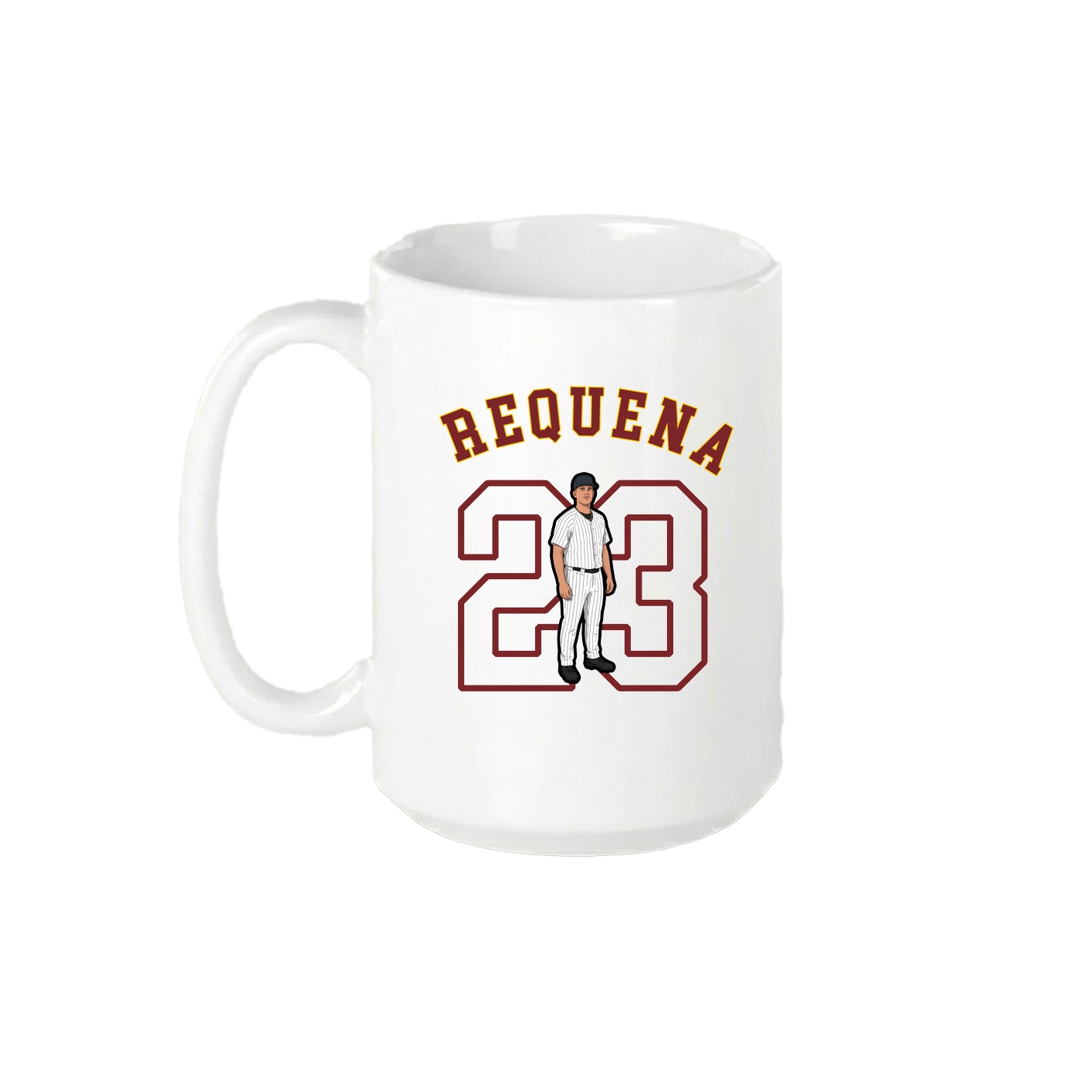 15oz Coffee Mug — Shirsey Arch in White
